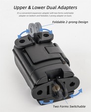 For DJI Pocket 3 Expansion Adapter Foldable Brackets Adapter Protective Case