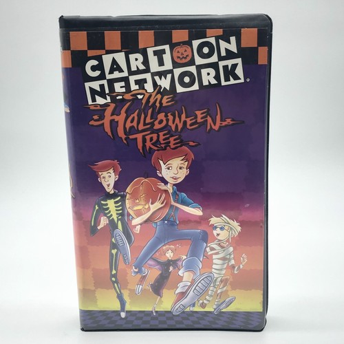 The Halloween Tree VHS Video Cartoon Network Black Clamshell Rare OOP Animated
