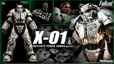  Vorbestellung! Threezero Fallout 1/6 X-01 Institute Power Armor 3Z1003 Figur Spielzeug