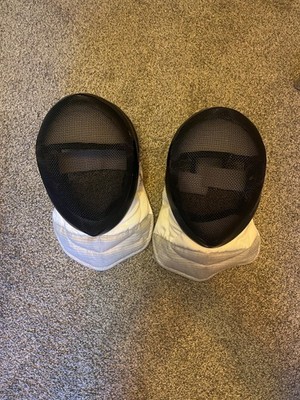 AF Absolute Fencing Gear Saber Head Helmet Metal Face Mask 350N USA Size Medium