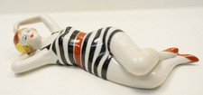 Figurine Baigneuse Pin-up Sexy Style Art Deco-allemand Style Art Nouveau Porcela