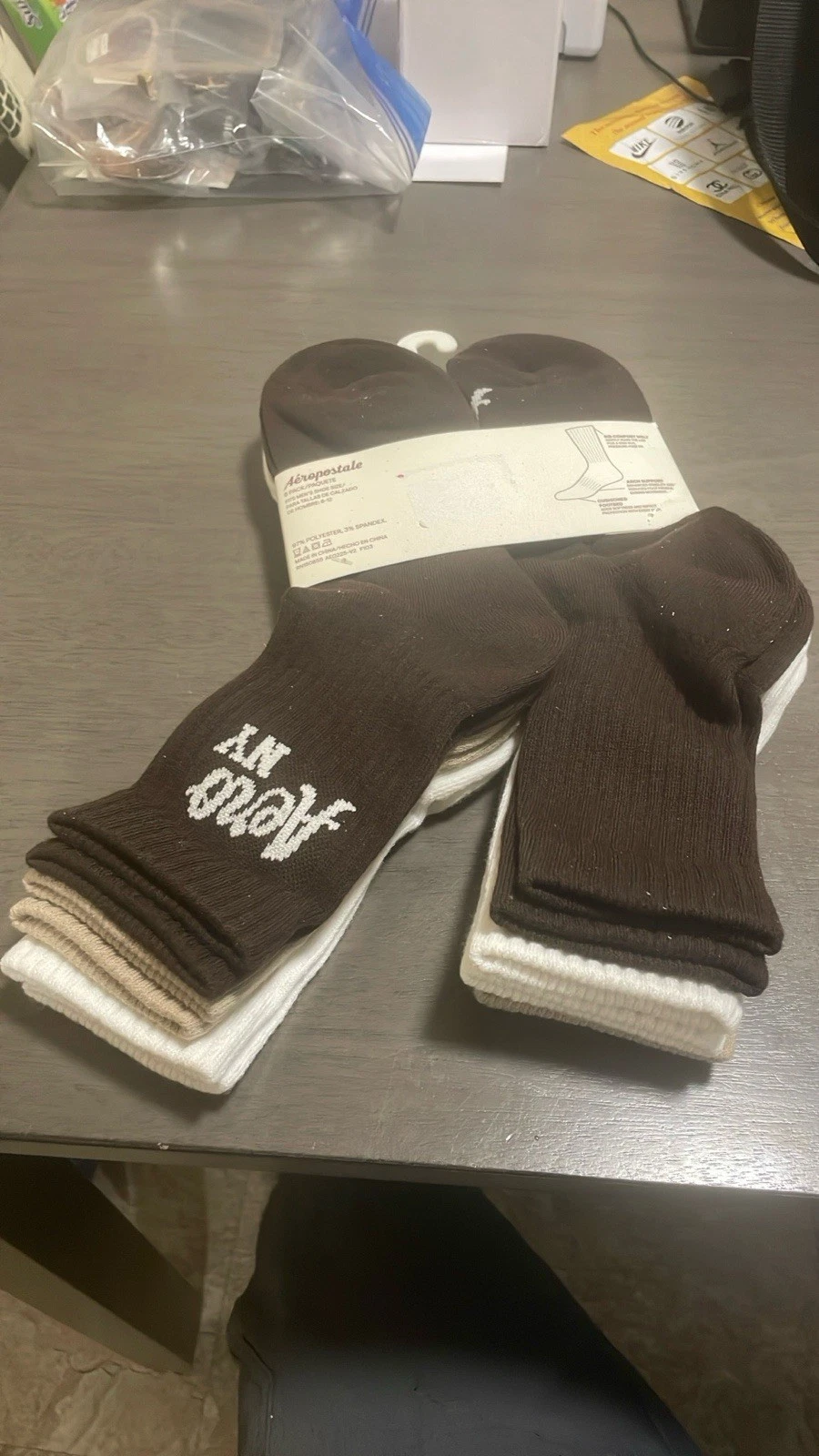 ￼Aeropostale Socks 6 Pack