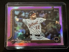 🔥Casey Mize 2025 Topps Update All Star Game ASG-35 Pink Rainbow Foil Tigers