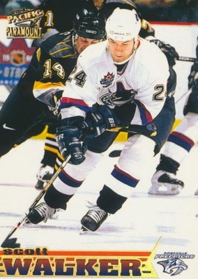 1998-99 Paramount #129 SCOTT WALKER - Vancouver Canucks