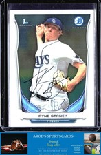 2014 Bowman *Ryne Stanek **Card #BCP84** AUTO