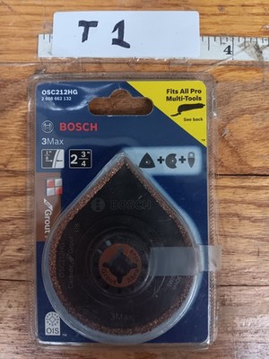 Bosch Carbide Grout 1/8   2 3/4  Oscillating Tool Blade OSC212HG Grout Removal