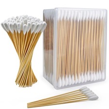 300PCS Large Cotton Swabs in Storage , 6 Inch Dog Ear Swabs