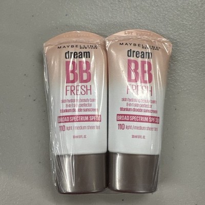 Maybelline Dream BB Fresh Cream Set Of 2 110 Light New Sealed