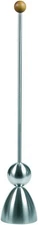 The Original Clack Egg Opener - German Engineered Stainless Steel Wooden Head 