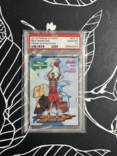 2016-17 Panini Studio #FD10 Ben Simmons From Downtown Rookie (RC) PSA 10 SSSP