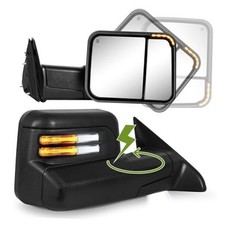 Power Fold Tow Mirrors for Dodge Ram 1500 2009-2018 , 2500 3500 2010-2018 ,