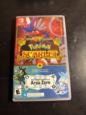 Pokemon Scarlet and The Hidden Treasure of Area Zero - Bundle (Nintendo Switch,