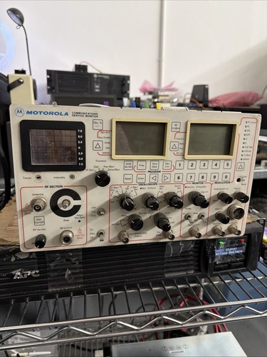 Motorola Communication Service Monitor R-2200A/parts Unit Good Display