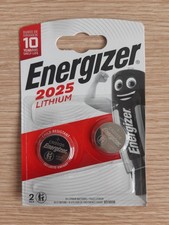 Energizer CR2025 3V Lithium Coin Cell Battery BR2025 DL2025 Batteries 2 Pack