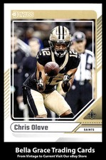 2024 Donruss Chris Olave #33 New Orleans Saints NFL Football
