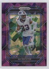 2022 Panini Prizm Purple Ice Prizm /225 Micah Hyde #36 0u2j