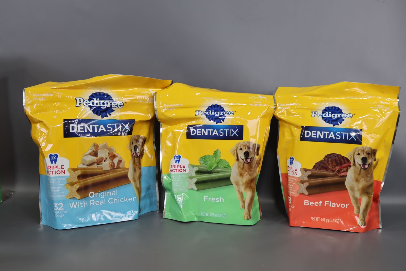 PEDIGREE DENTASTIX Dental Dog Treats for Large Dogs 65ct....
