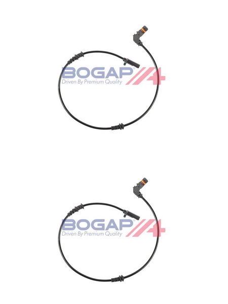 2X Bogap ABS-SENSOR Raddrehzal Vorne Passend FüR MERCEDES-BENZ C-KLASSE-image