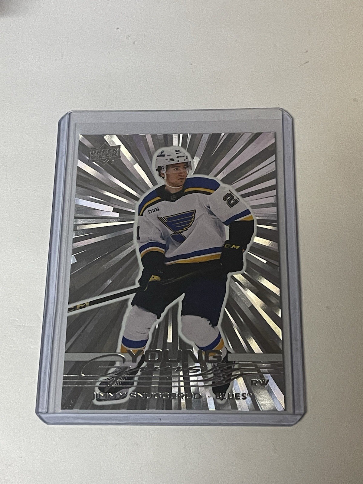 2025-26 Upper Deck Young Guns Outburst #207 Jimmy Snuggerud   **034402