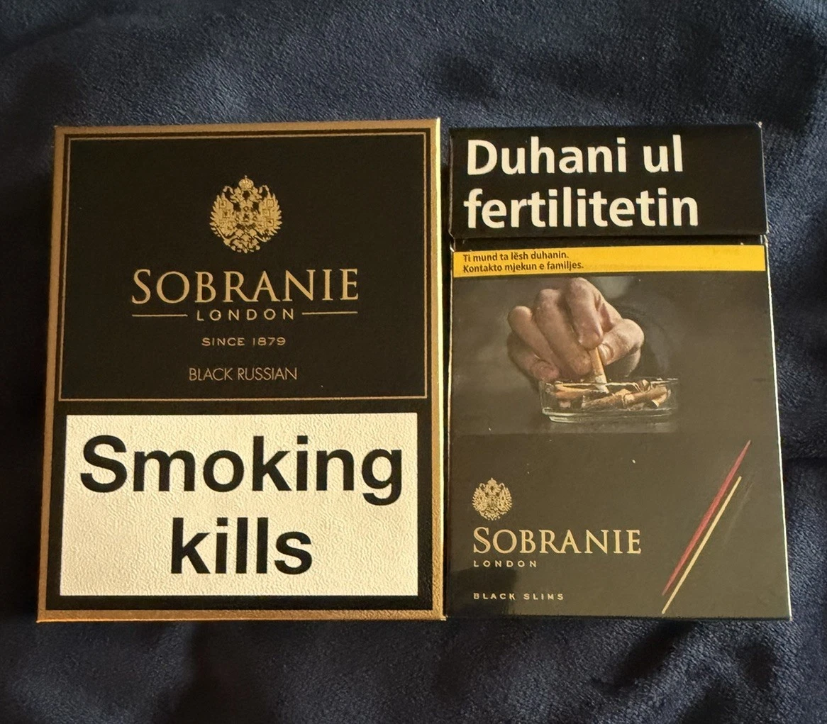 russian cigarette price Sobranie Federation W1 07 Recently got some Sobranie Black