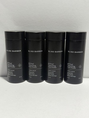 Blind Barber 80 Proof Texturizing Style Powder Strong Hold Matte 0.5oz Lot of 4