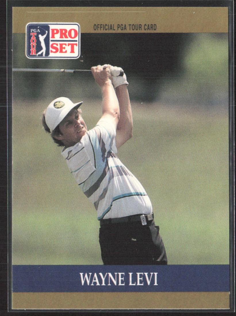 Wayne Levi 1990 Pro Set PGA Tour #66