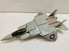Tonka Super Go-Bots: vintage Leader-1 fighter jet figure complete lot Guardian