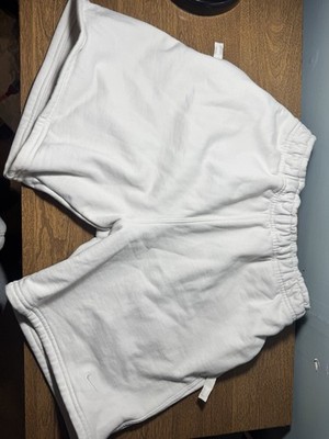 Nike NRG Solo Swoosh Fleece Shorts 'Phantom White'