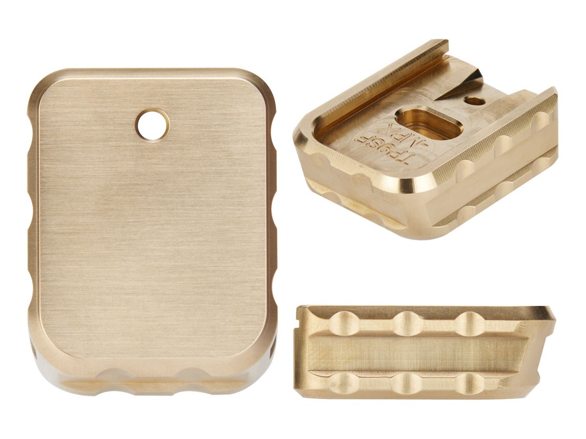NDZ Canik TP9 TP9SF Elite Brass Heavy Weight Magazine Base Plate