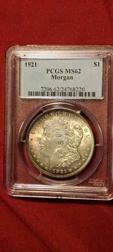 1921-P Morgan Dollar PCGS MS-62