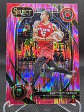 2025 Panini Select WNBA Brittney Griner Courtside Prizm [Pink Flash] #228