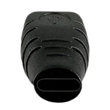 Double Female End USB B to Type C Adapter Travel USB C Data Converter for Tablet