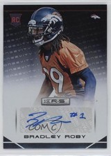 2014 Panini Rookies & Stars Longevity Parallel Signatures Bradley Roby Auto 4f5
