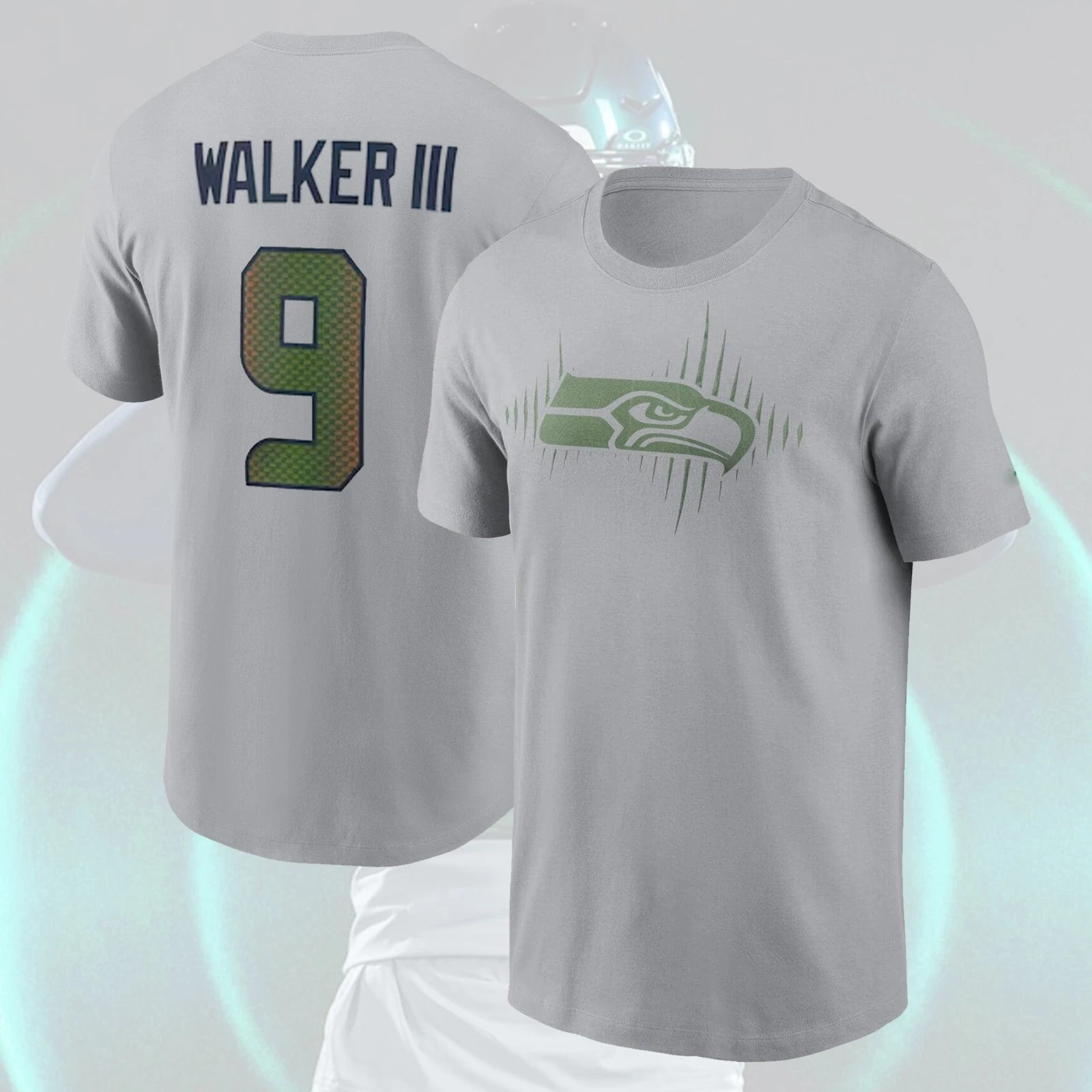 Seattle Seahawks 2025 Rivalries Collection Name & Number: Smith-Njigba, Darnold