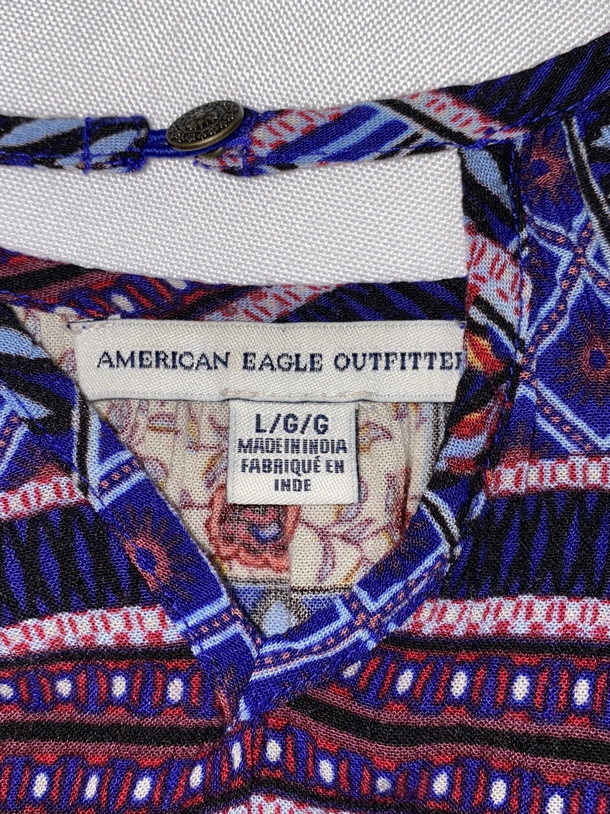 American Eagle Outfitters patchwork style boho co… - image 6