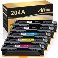 Color CF510A Toner Compatible with HP 204A LaserJet Pro MFP M180n M180nw M154nw