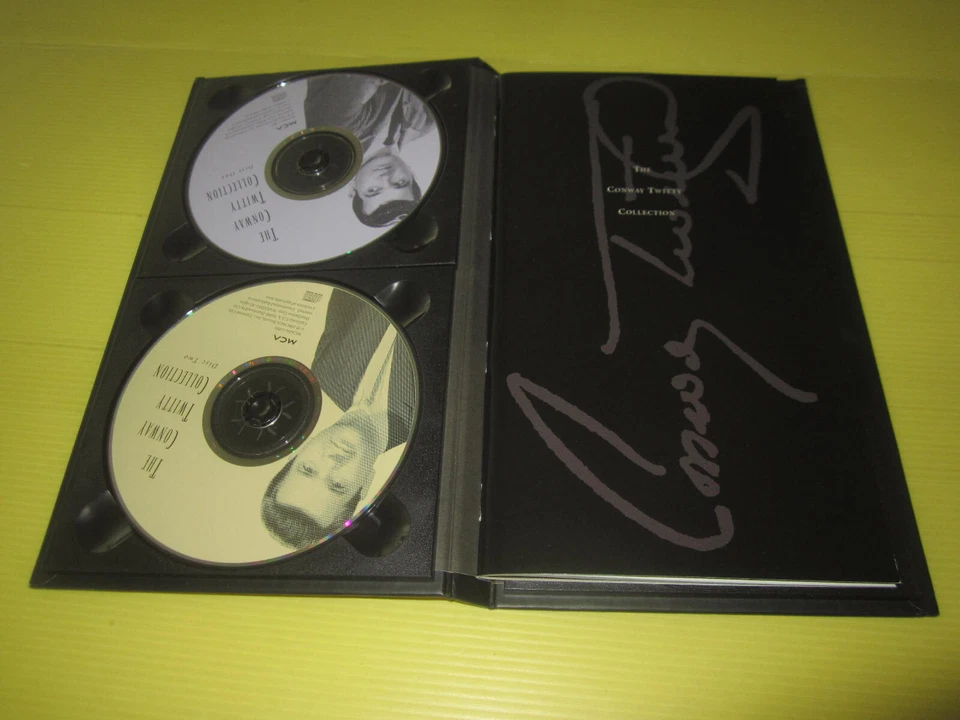 CONWAY TWITTY THE CONWAY TWITTY COLLECTION 4XCD LONG BOX-MCA REC. MCAD4-11095 NM - Immagine 3 di 4