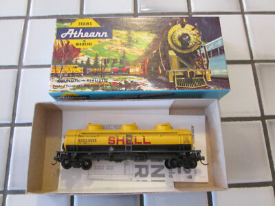 athearn SHELL 3 dome tank car HO scale   