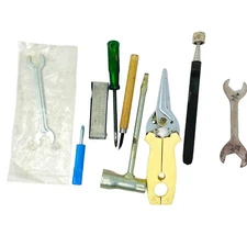 9 Pcs Tullen and Assorted Workshop Equipment Hand Tools Set