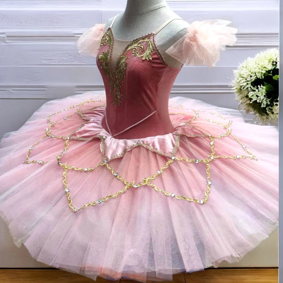 Ballet Tutu stretch Pancake variation  Costume Dancewear professional ballerina - Image 4 of 4