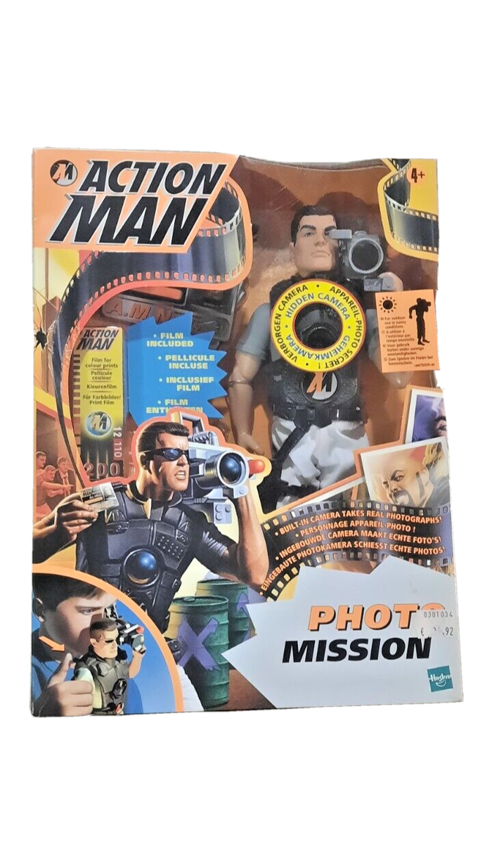 Vintage 1998 New Action Man photo mission by HASBRO Australia