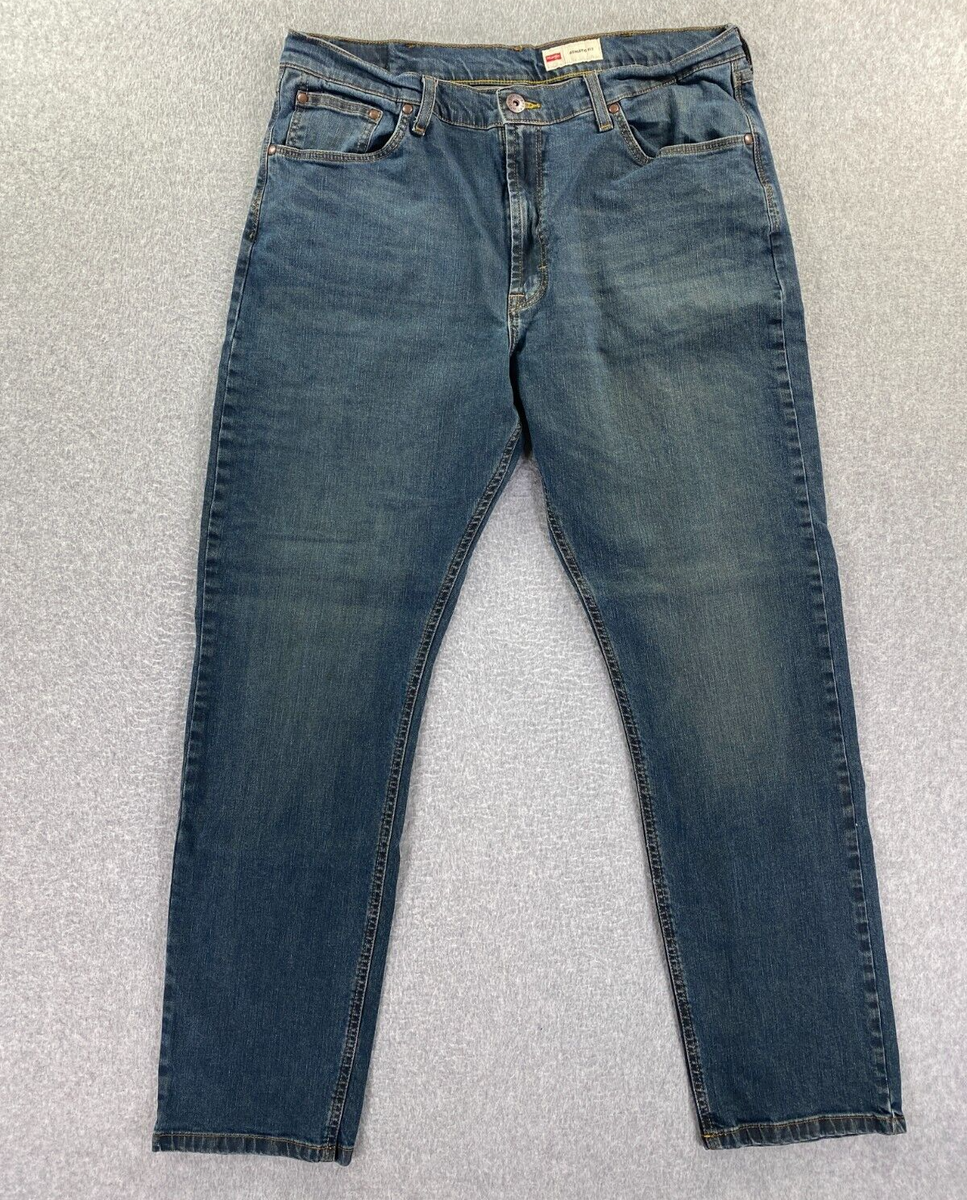 Wrangler Jeans Mens 34x31 Blue Denim Athletic Fit Thrashed Grunge Chore  Rodeo