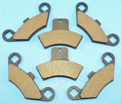 Front and Rear Brake Pads for POLARIS 500 Sportsman/Worker 4x4 EBS/500 RSE 98-02