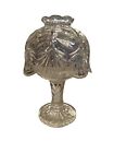 Vintage Crystal Lead Glass Fairy Lamp Candle Holder Made in Germany 7”