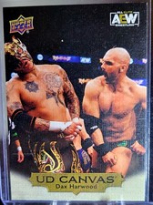 2022 Upper Deck AEW Wrestling Canvas Insert #C5 Dax Harwood