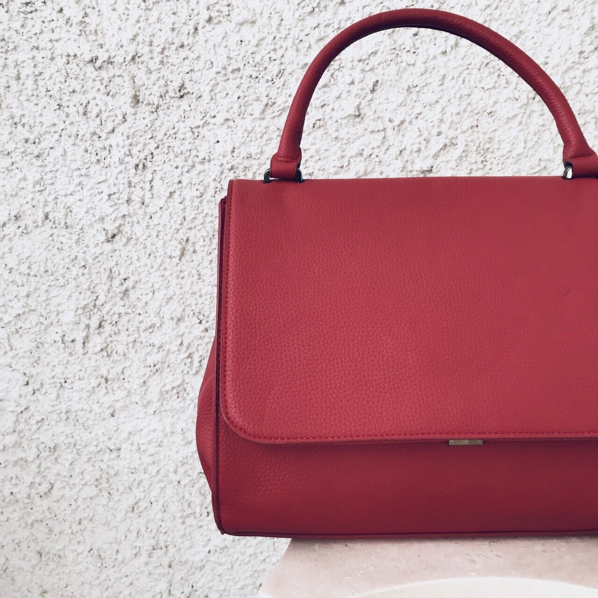 Borsa rossa shop zara