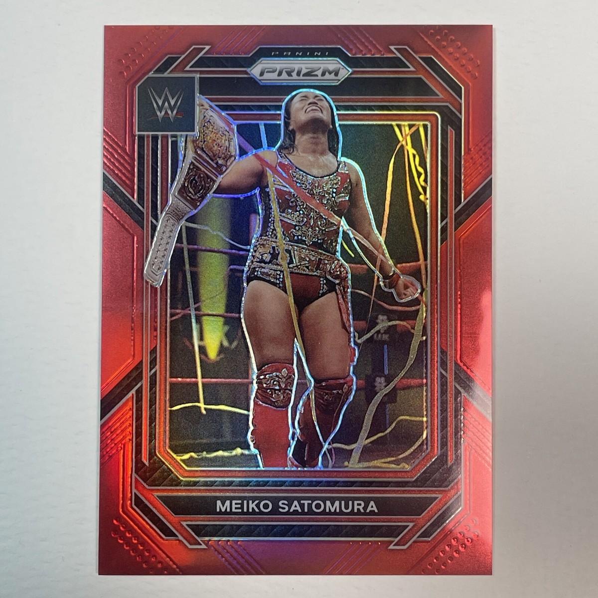 Keiko ページ 2023 Panini Prizm WWE #124 Meiko Satomura Red Prizm /299 WWF/NXT