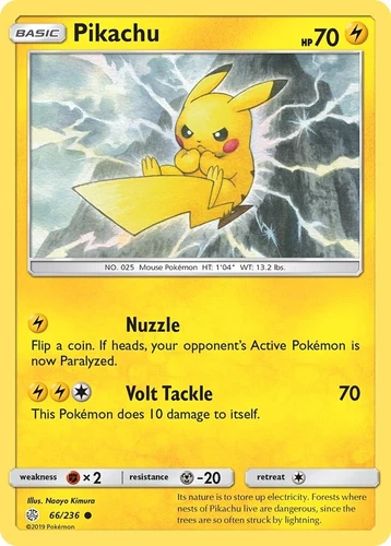 Pikachu 66/236 Sm-Cosmic Eclipse