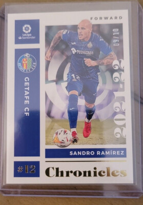 Sandro Ramirez 2021-22 Chronicles GOLD SSP /10