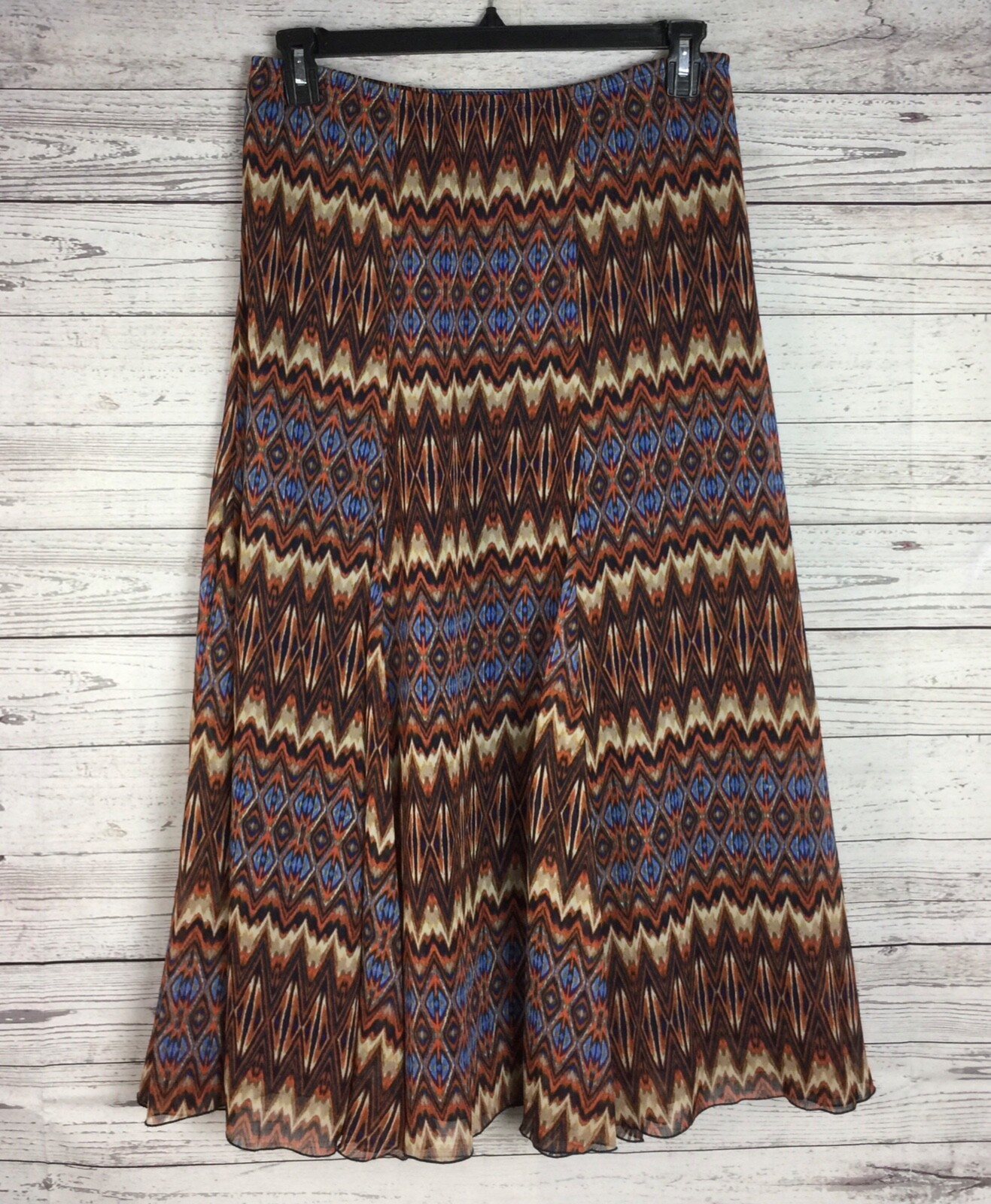 Ruby Rd Women’s Multicolor Aztec Pull On Elastic … - image 1